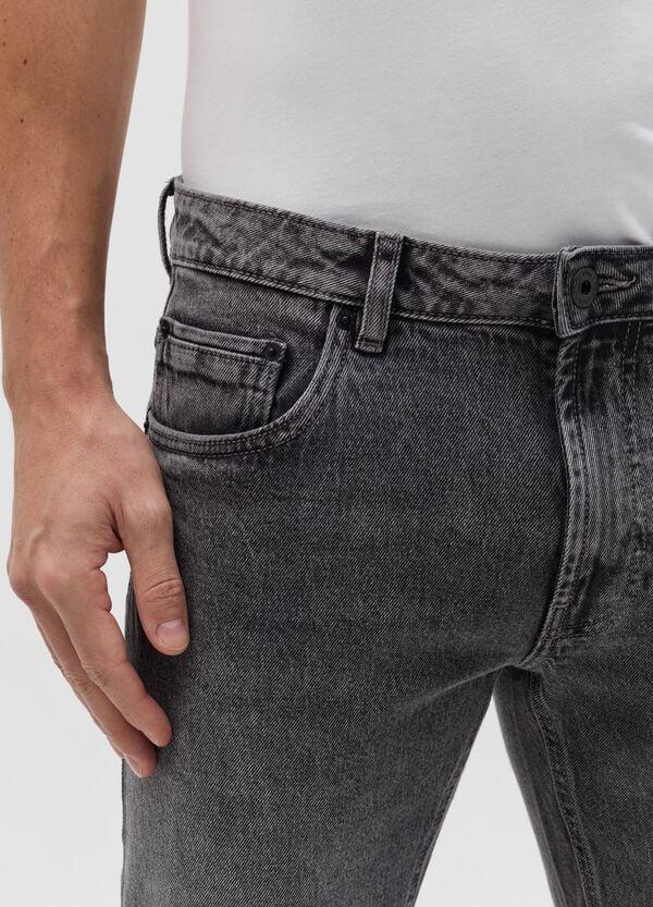 Ovs Jeans Slim Fit Acid Wash