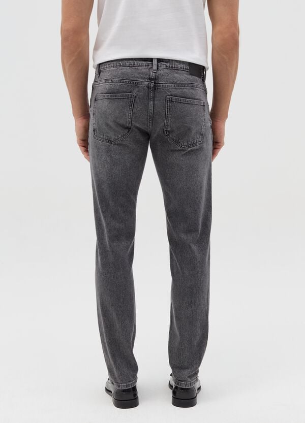 Ovs Jeans Slim Fit Acid Wash