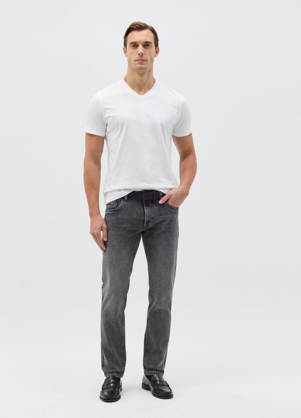 Ovs Jeans slim fit acid wash