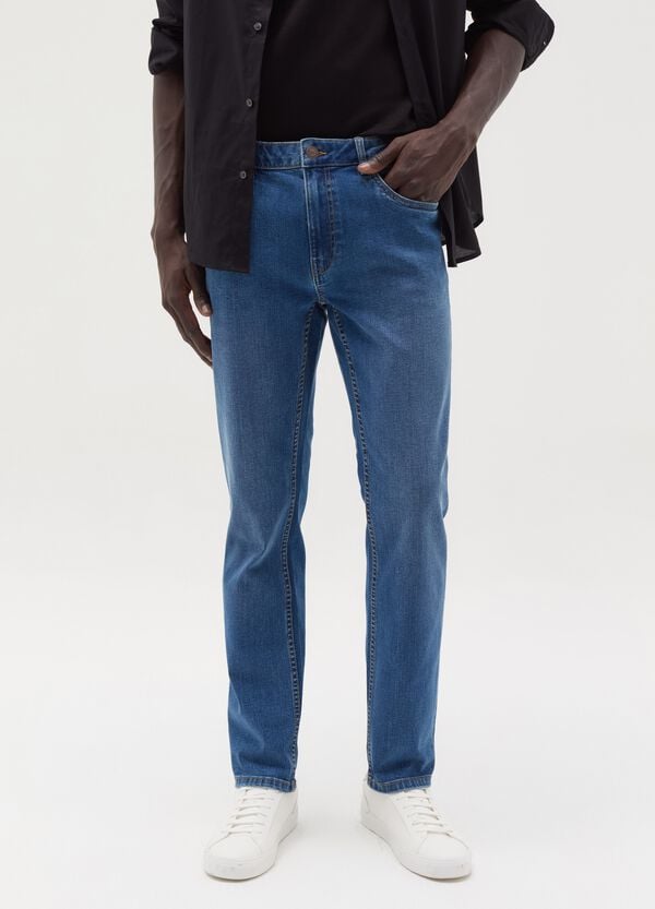 Ovs Jeans Slim Fit Cinque Tasche