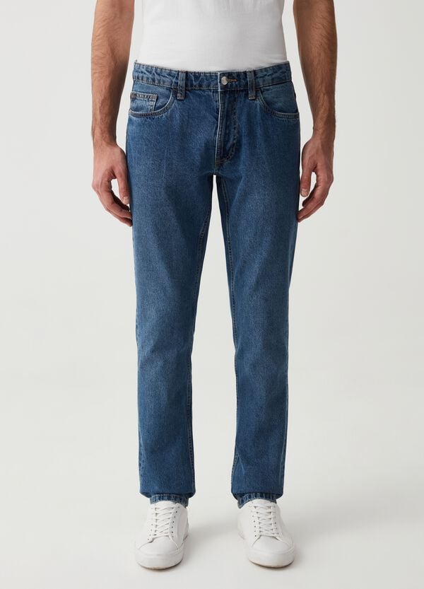 Ovs Jeans Slim Fit Cinque Tasche
