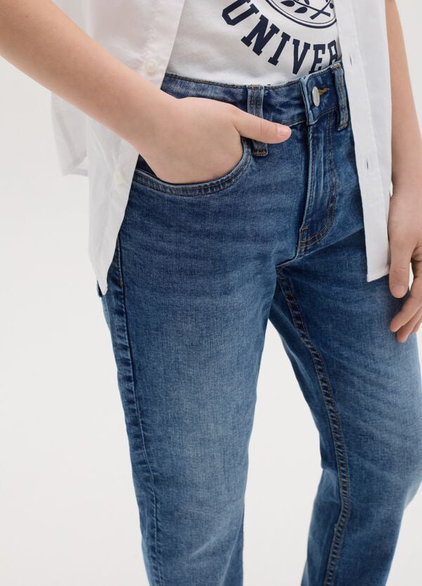 Ovs Jeans Slim Fit Cinque Tasche