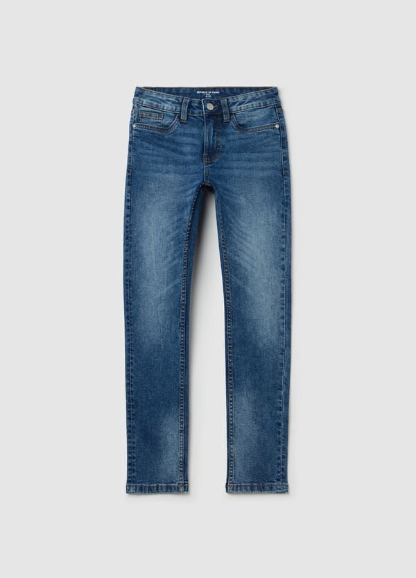 Ovs Jeans Slim Fit Cinque Tasche