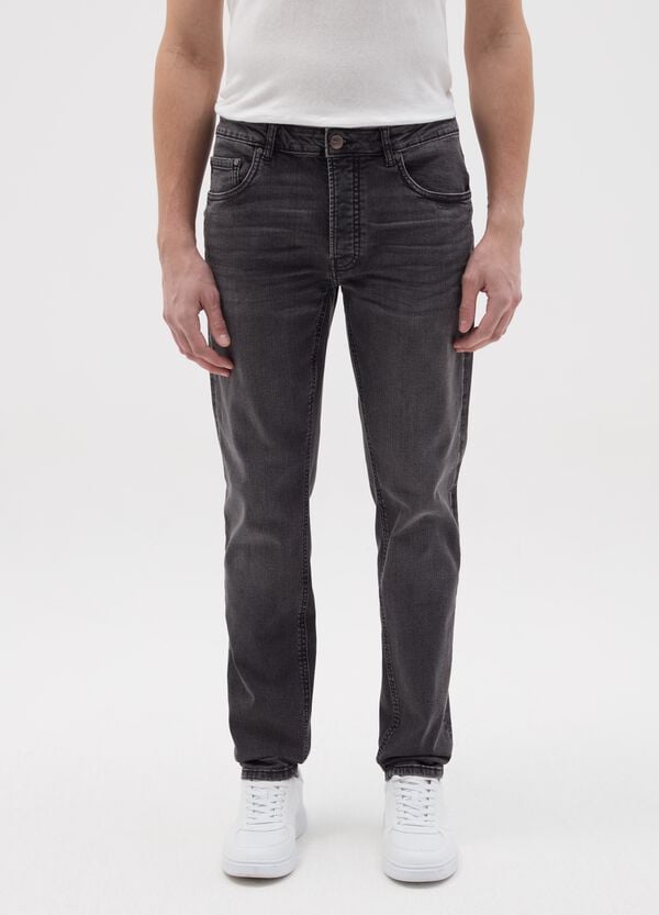 Ovs Jeans Slim Fit Cinque Tasche