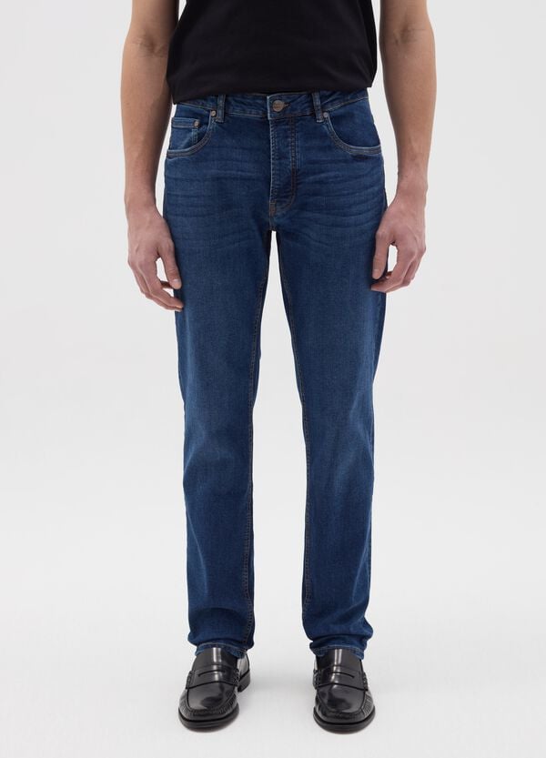 Ovs Jeans Slim Fit Cinque Tasche