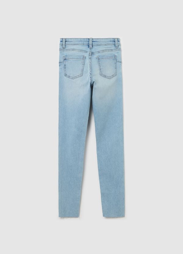 Ovs Jeans Slim Fit Con Abrasioni