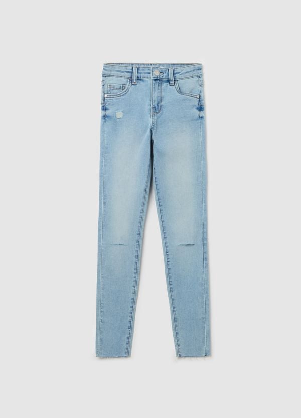 Ovs Jeans slim fit con abrasioni