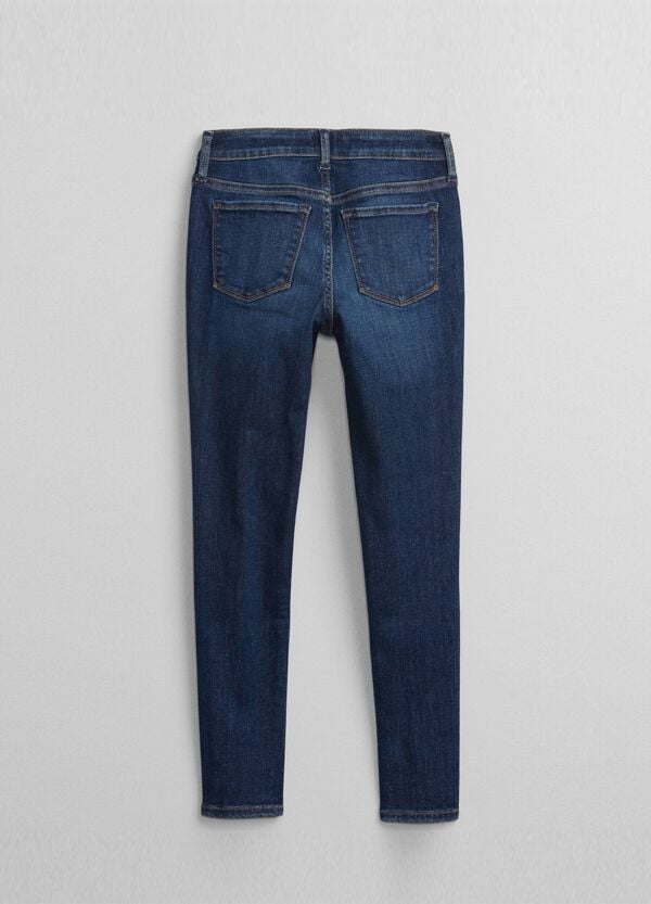 Ovs Jeans Slim Fit Con Bottoni Automatici