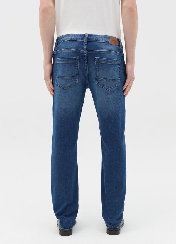 Ovs Jeans Slim Fit Con Scoloriture