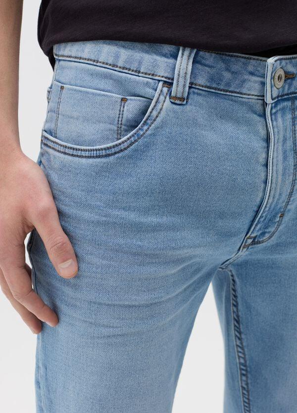 Ovs Jeans Slim Fit Con Scoloriture