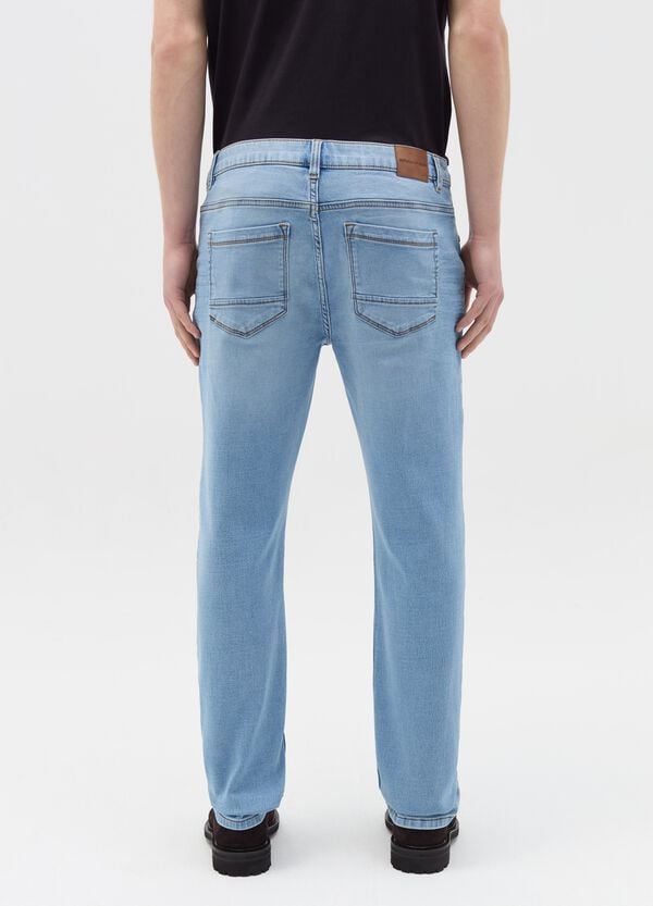 Ovs Jeans Slim Fit Con Scoloriture