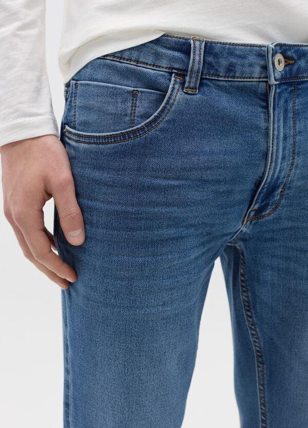Ovs Jeans Slim Fit Con Scoloriture