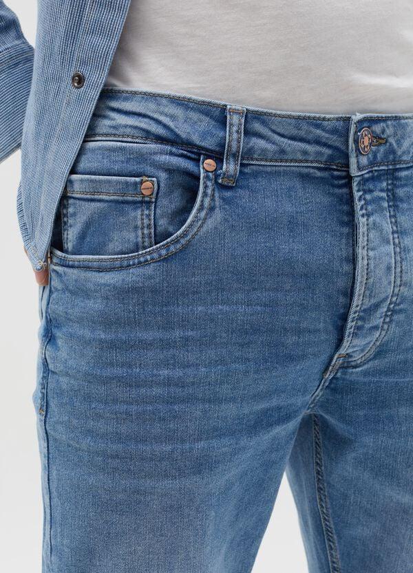 Ovs Jeans Slim Fit Con Scoloriture