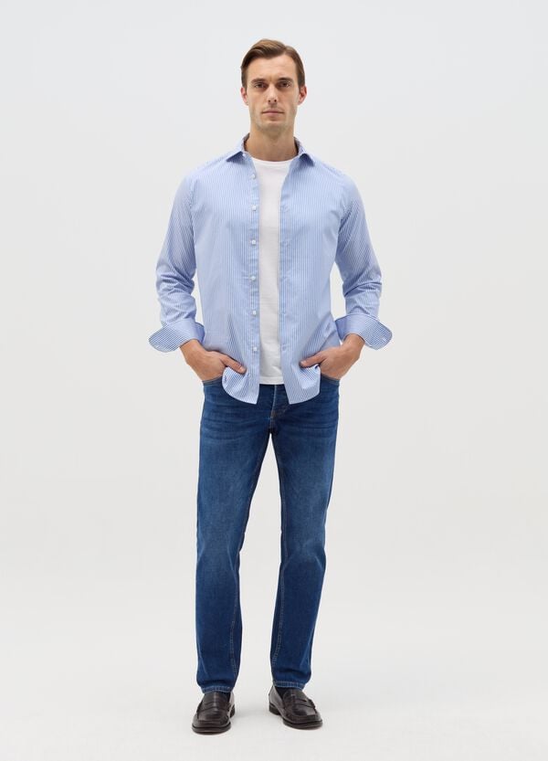 Ovs Jeans slim fit con scoloriture