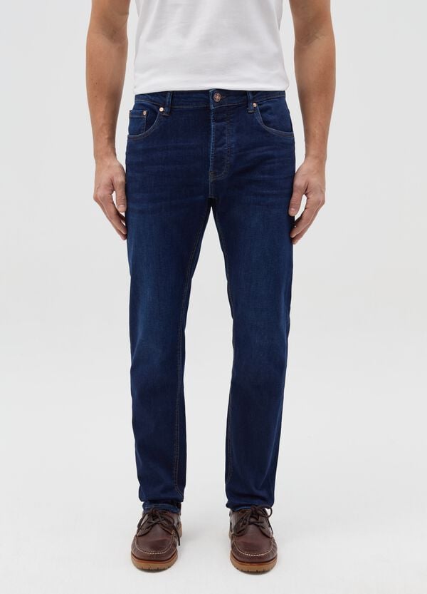 Ovs Jeans Slim Fit Stretch Rinsed