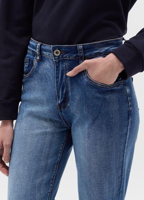 Ovs Jeans Straight Fit A Gamba Larga