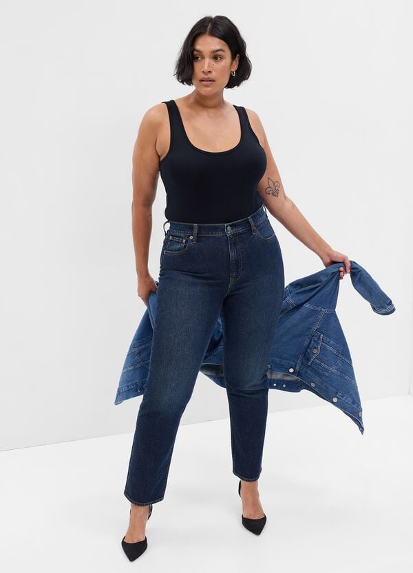 Ovs Jeans Straight Fit A Vita Alta