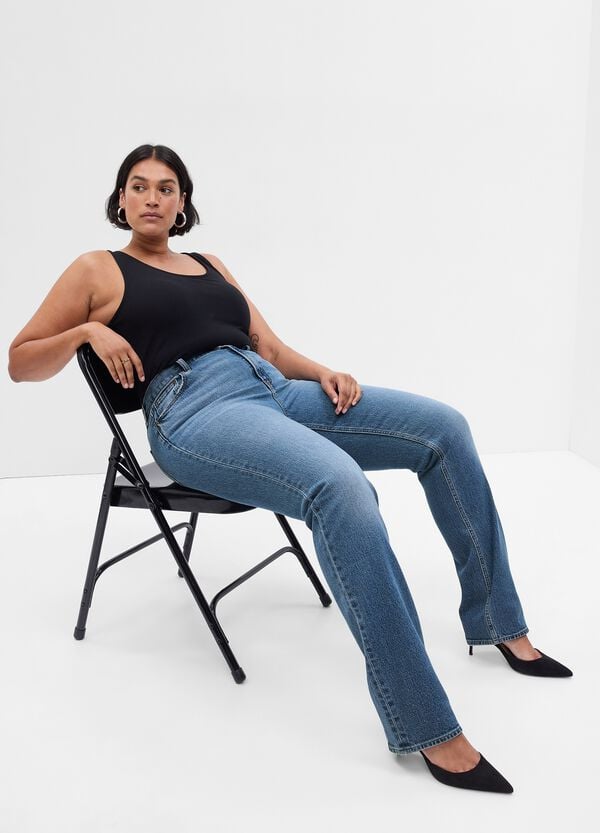 Ovs Jeans Straight Fit A Vita Alta