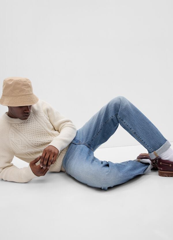 Ovs Jeans straight fit a vita media