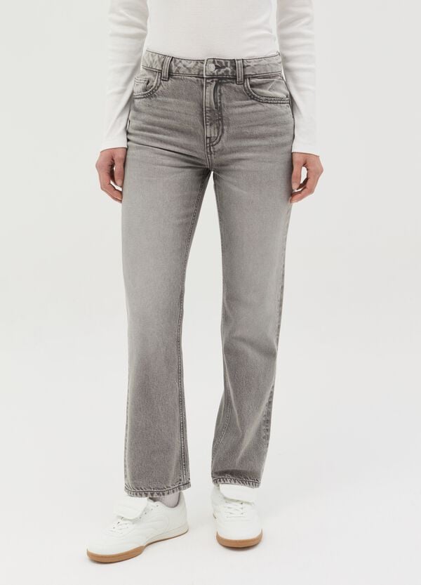 Ovs Jeans Straight Fit Cinque Tasche