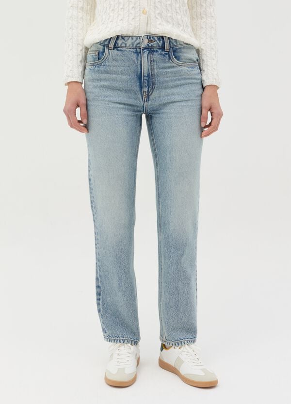 Ovs Jeans Straight Fit Cinque Tasche