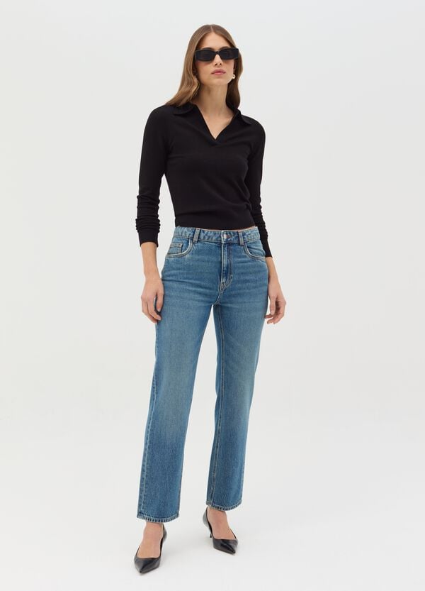 Ovs Jeans straight fit cinque tasche