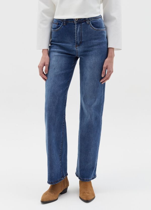 Ovs Jeans Straight Fit Stretch