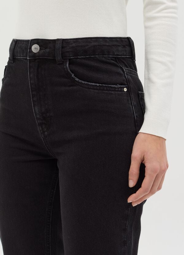 Ovs Jeans Straight Fit Tinta Unita