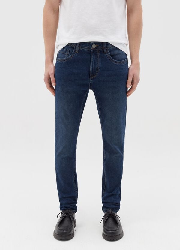 Ovs Jeans Super Skinny Fit Con Scoloriture
