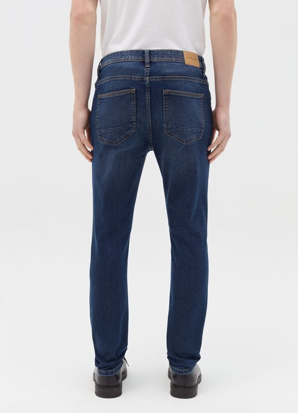 Ovs Jeans Super Skinny Fit Con Scoloriture