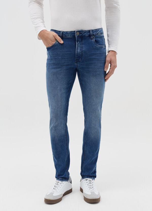 Ovs Jeans Super Skinny Fit Con Scoloriture