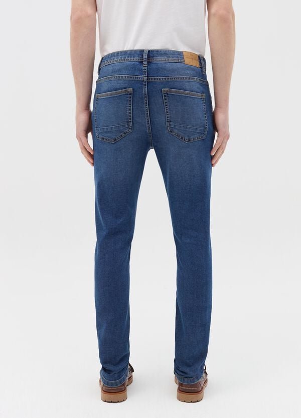 Ovs Jeans Super Skinny Fit Con Scoloriture