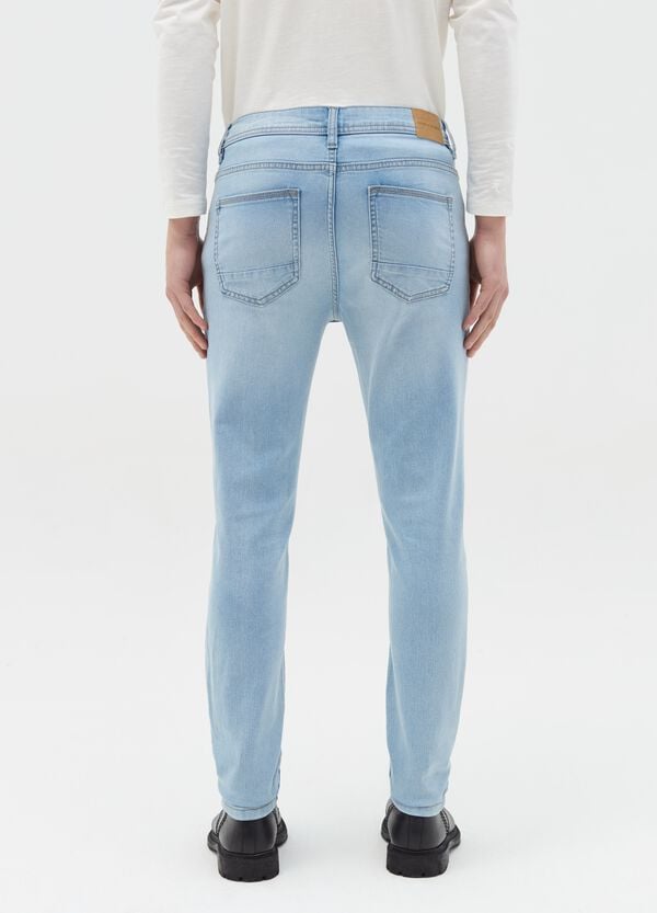 Ovs Jeans Super Skinny Fit Con Scoloriture