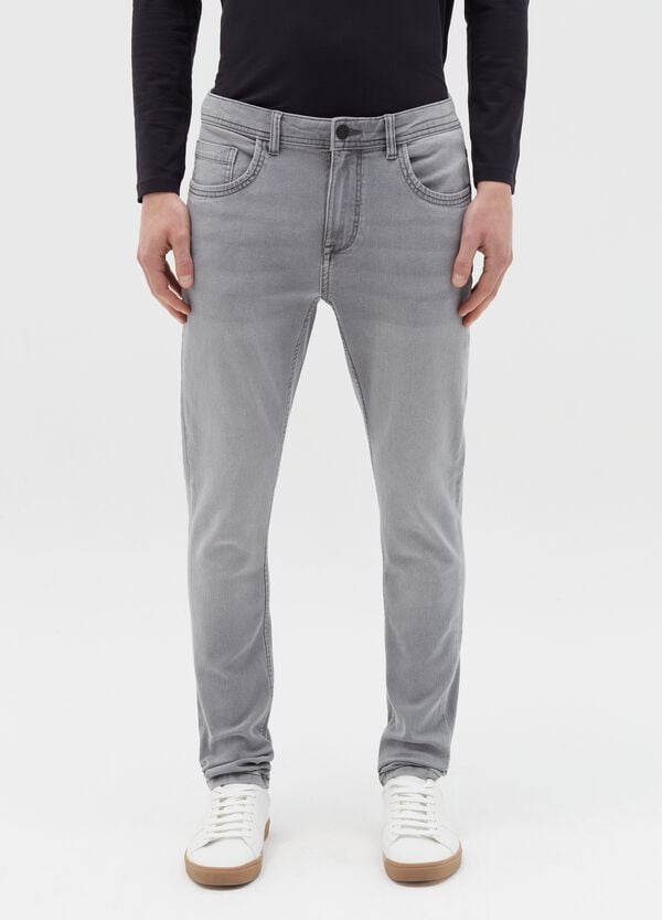 Ovs Jeans Super Skinny Fit Con Scoloriture