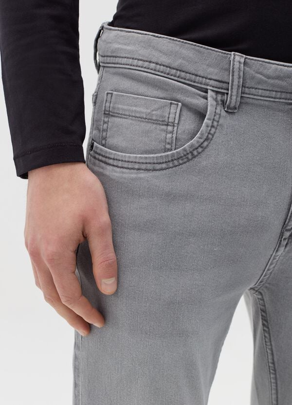Ovs Jeans Super Skinny Fit Con Scoloriture