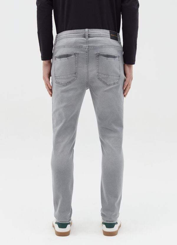 Ovs Jeans Super Skinny Fit Con Scoloriture