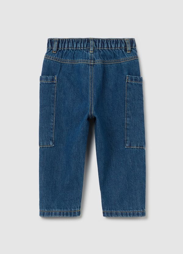 Ovs Jeans Worker In Cotone