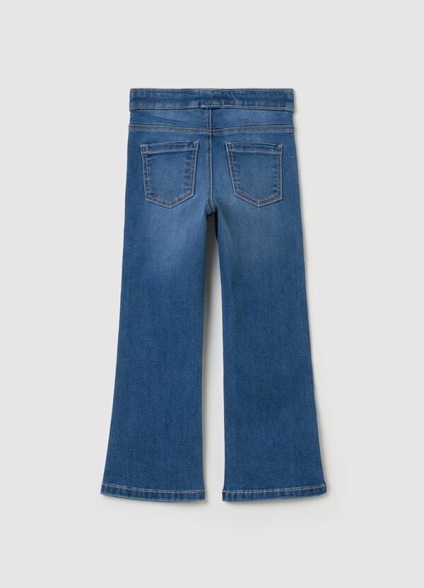 Ovs Jeggings Flare Fit Con Tasche