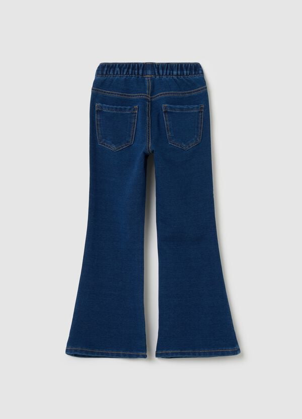 Ovs Jeggings Flare Fit In French Terry