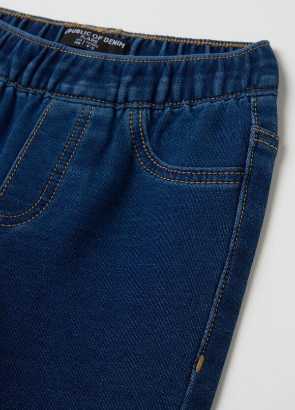 Ovs Jeggings Flare Fit In French Terry