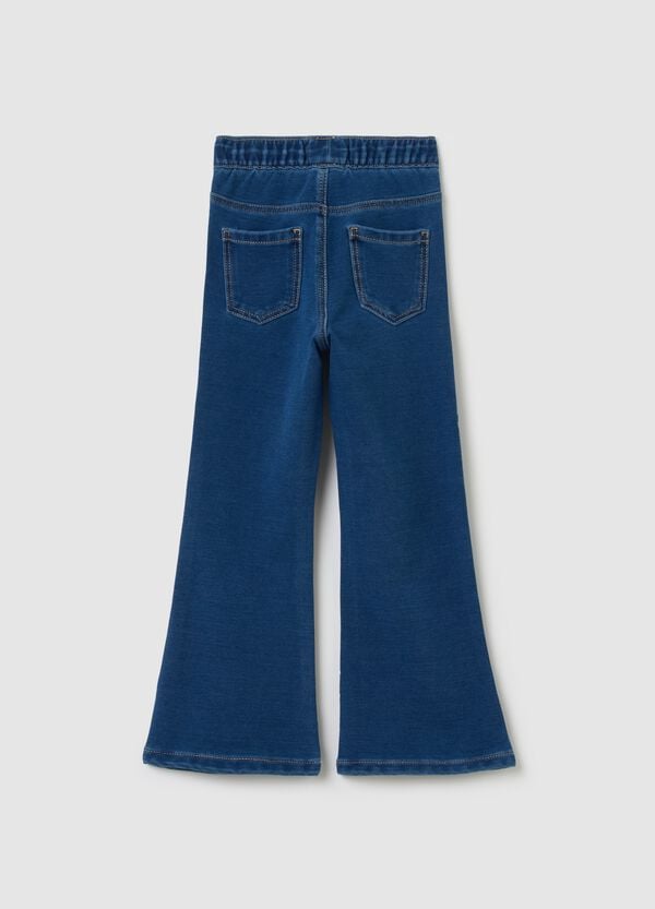 Ovs Jeggings Flare Fit In French Terry