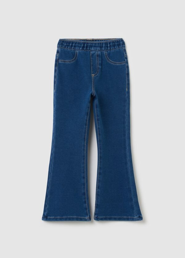 Ovs Jeggings flare fit in French Terry