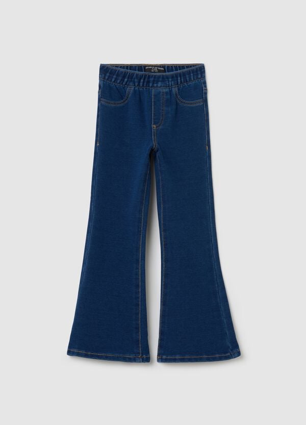 Ovs Jeggings flare fit in French Terry