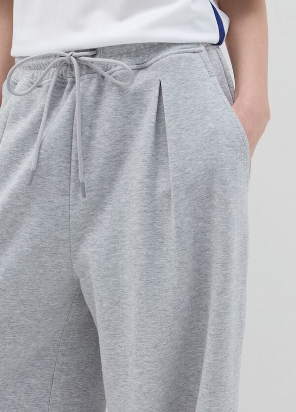 Ovs Joggers A Gamba Larga Con Dettaglio In Vita