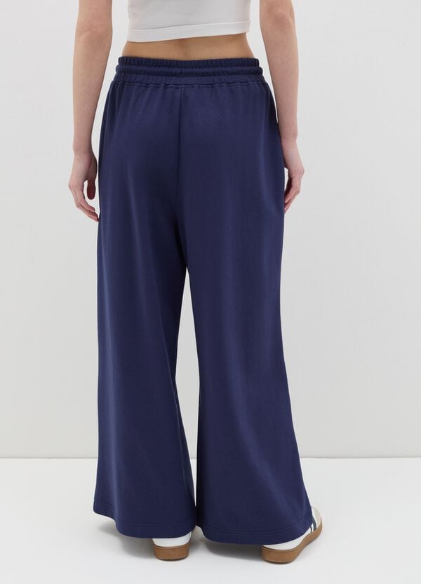 Ovs Joggers A Gamba Larga Con Dettaglio In Vita