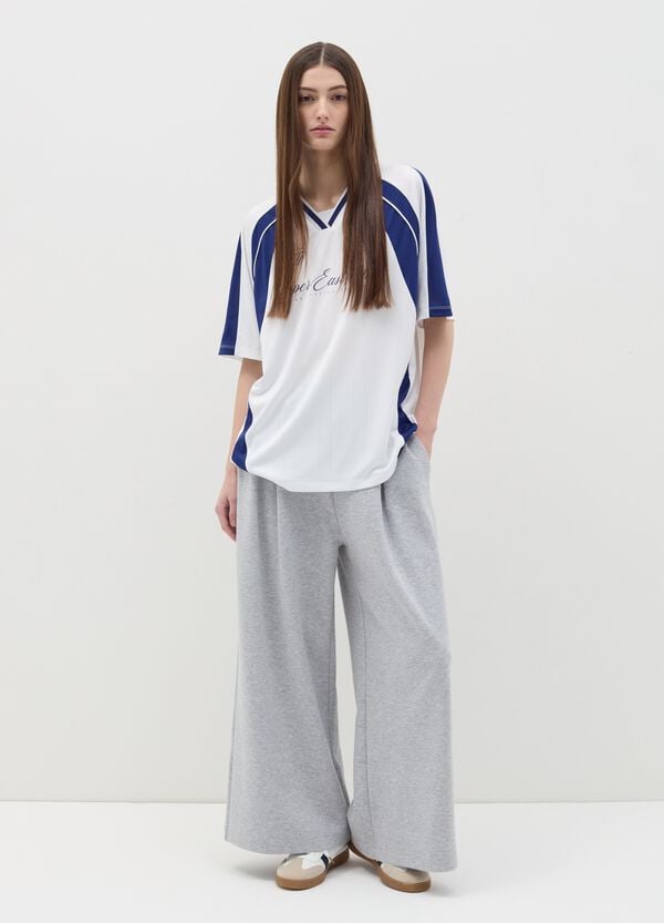 Ovs Joggers a gamba larga con dettaglio in vita