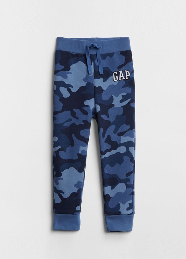 Ovs Joggers camouflage con ricamo logo