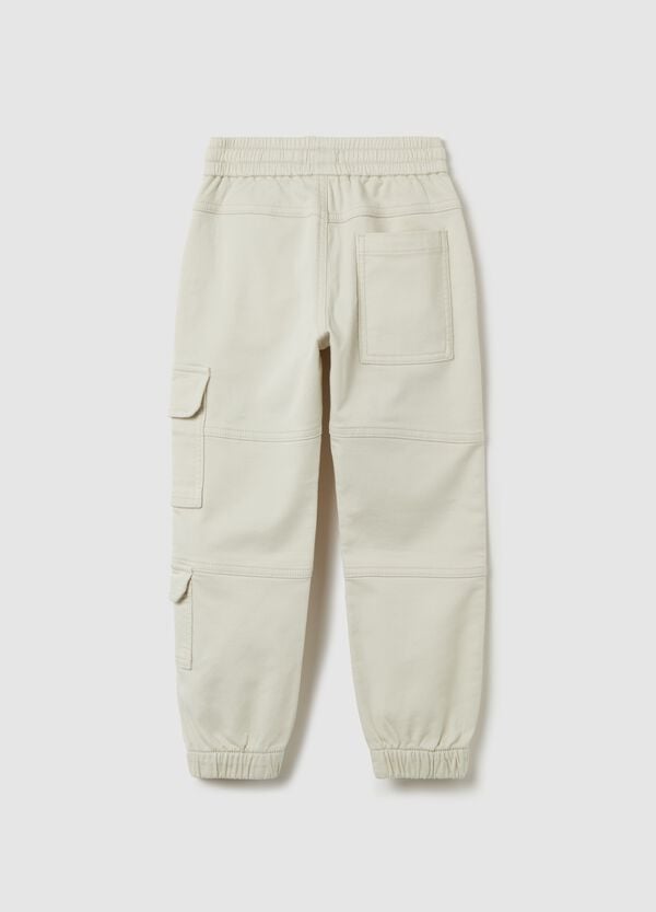 Ovs Joggers Cargo Con Coulisse