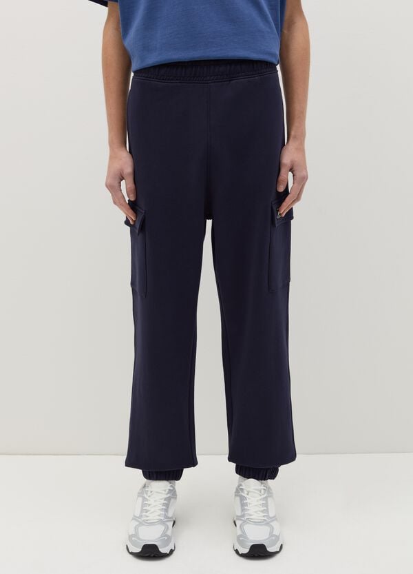 Ovs Joggers Cargo Con Profili Elasticati