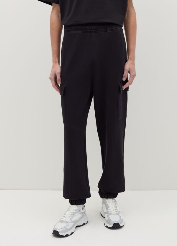 Ovs Joggers Cargo Con Profili Elasticati